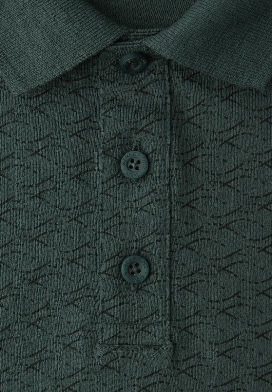 Poloshirt met patroon