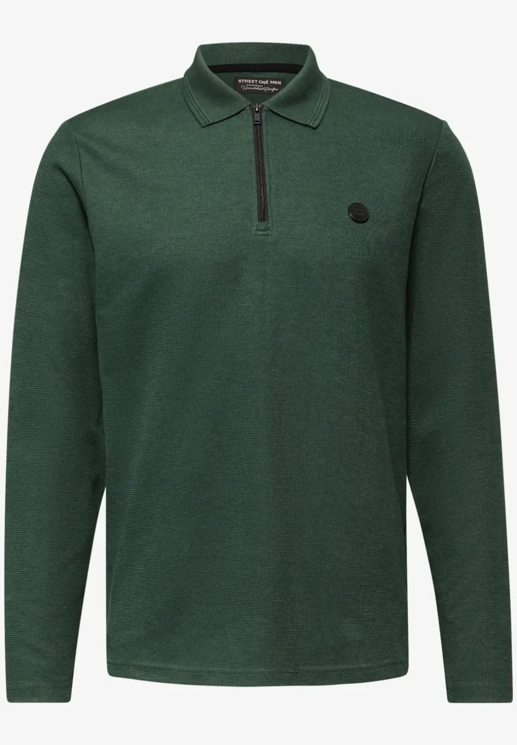Poloshirt met rits