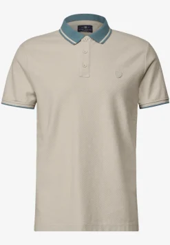 Poloshirt met structuur