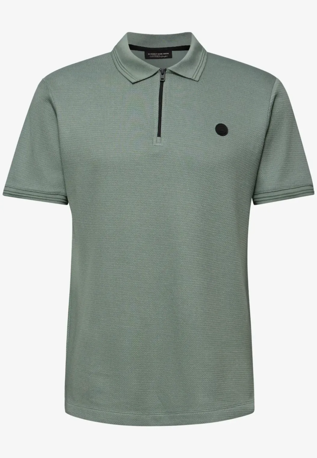 Poloshirt met structuur