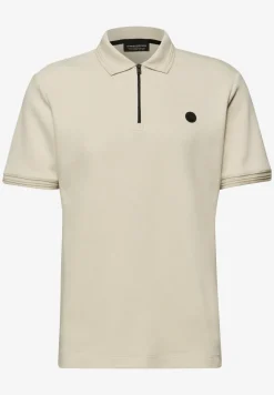 Poloshirt met structuur
