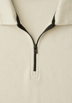 Poloshirt met structuur