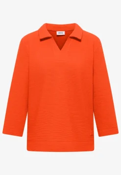 Poloshirt met structuur