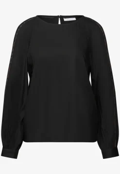 Raglan blouse met getapete details