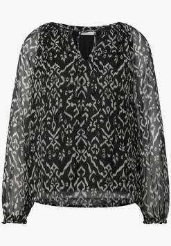Raglan chiffon blouse