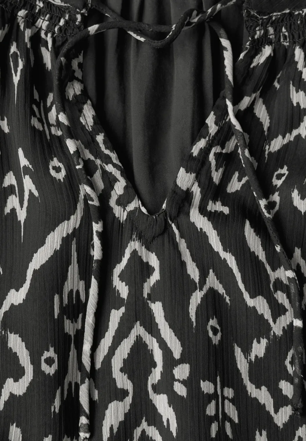 Raglan chiffon blouse