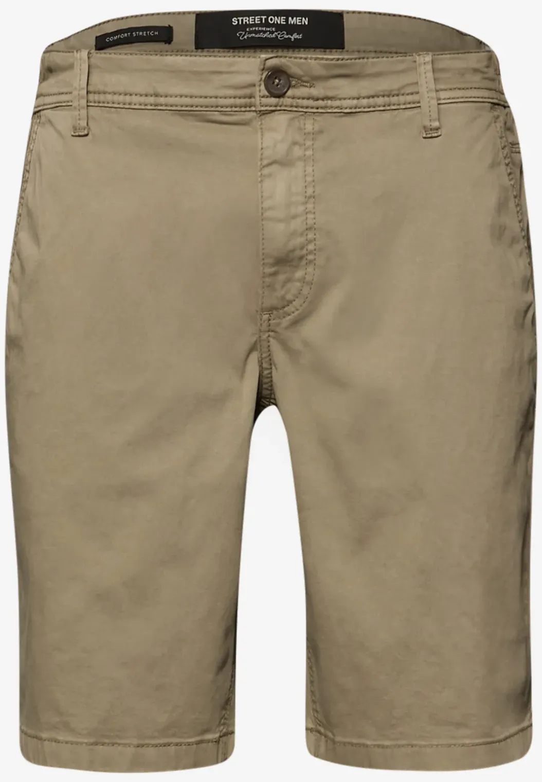 Regular Fit chino shorts met zakken