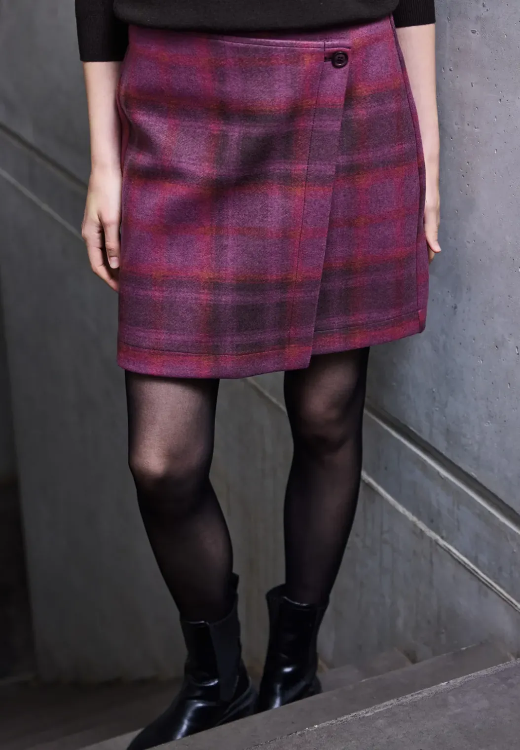 Rok in wikkel-look