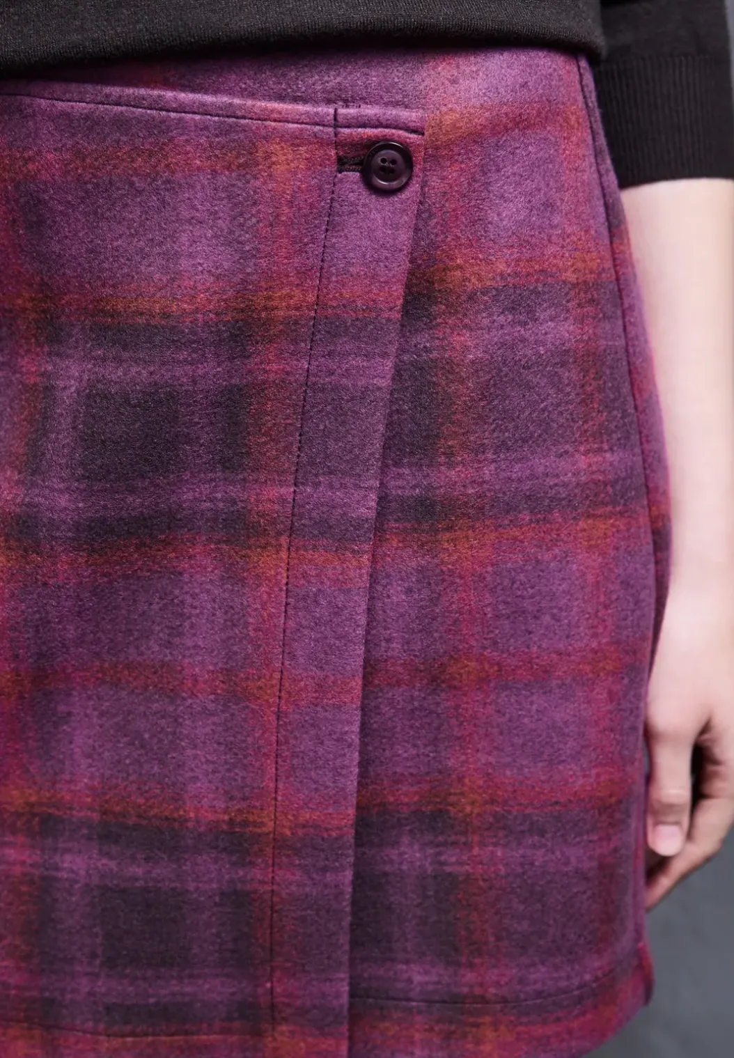 Rok in wikkel-look