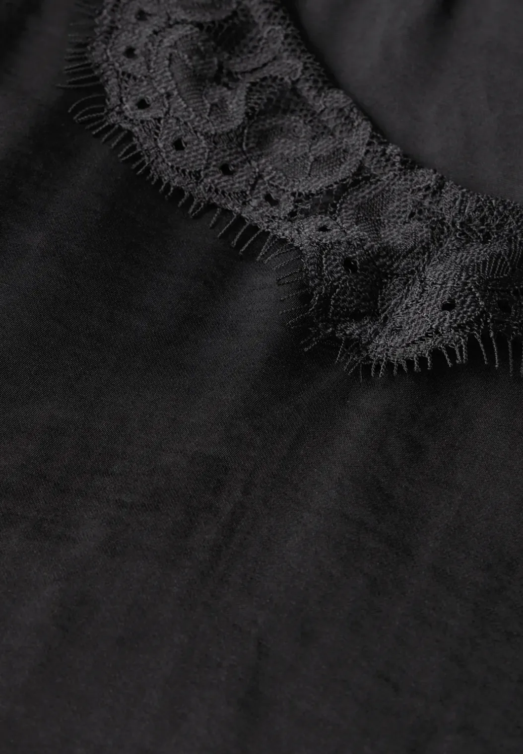 Satijnen blouse top