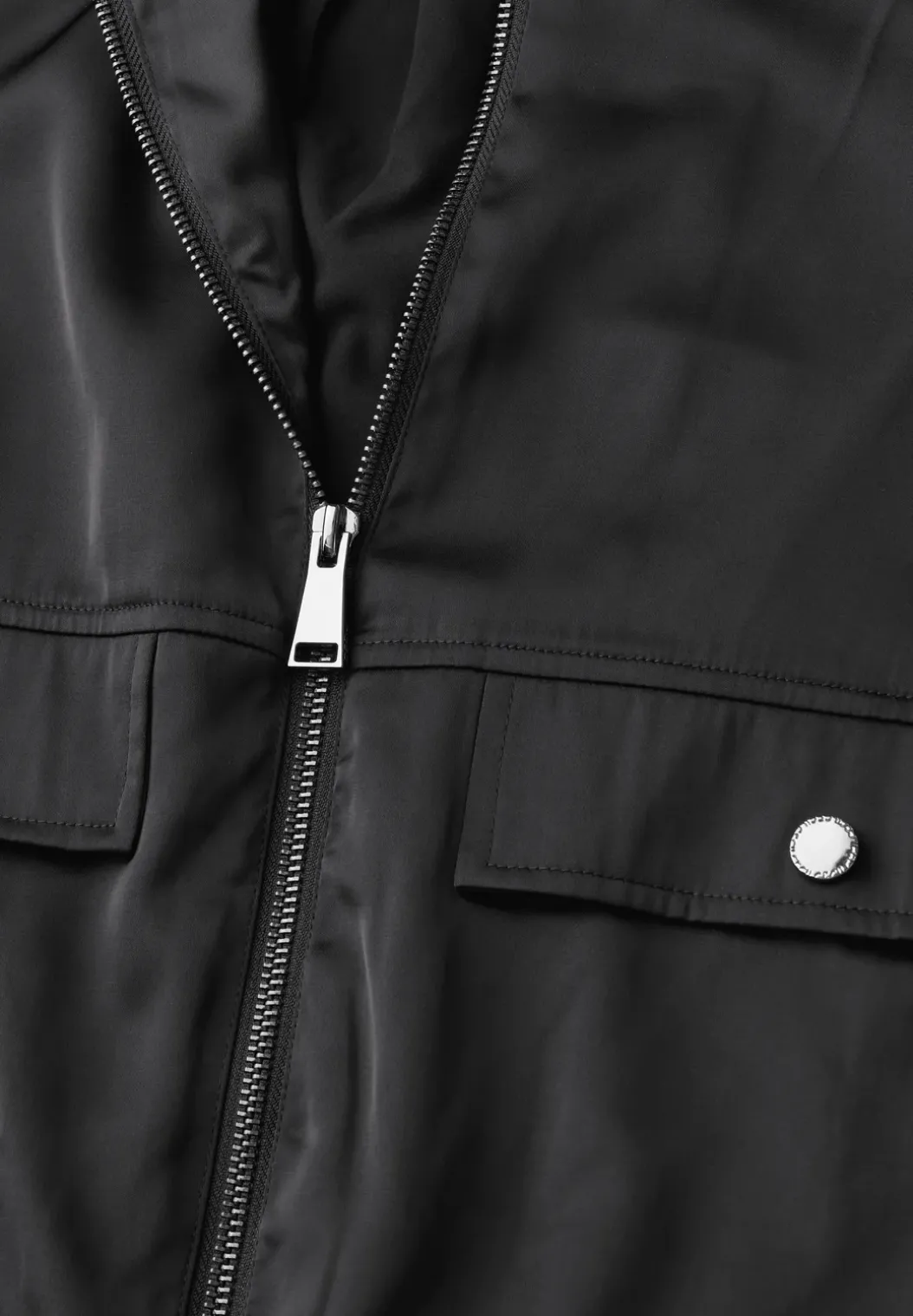 Satijnen blouson