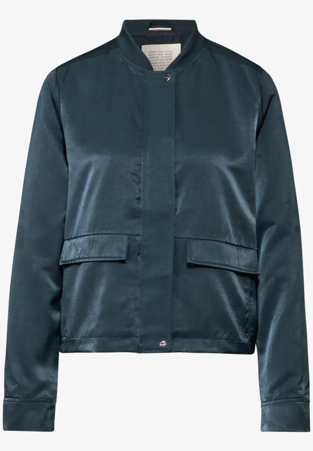 Satijnen blouson