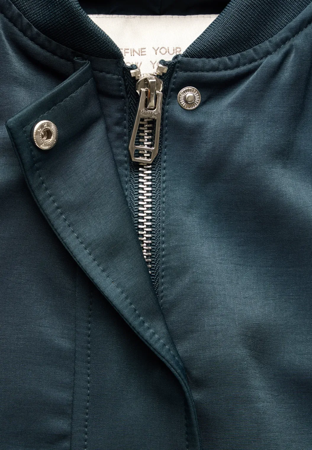 Satijnen blouson
