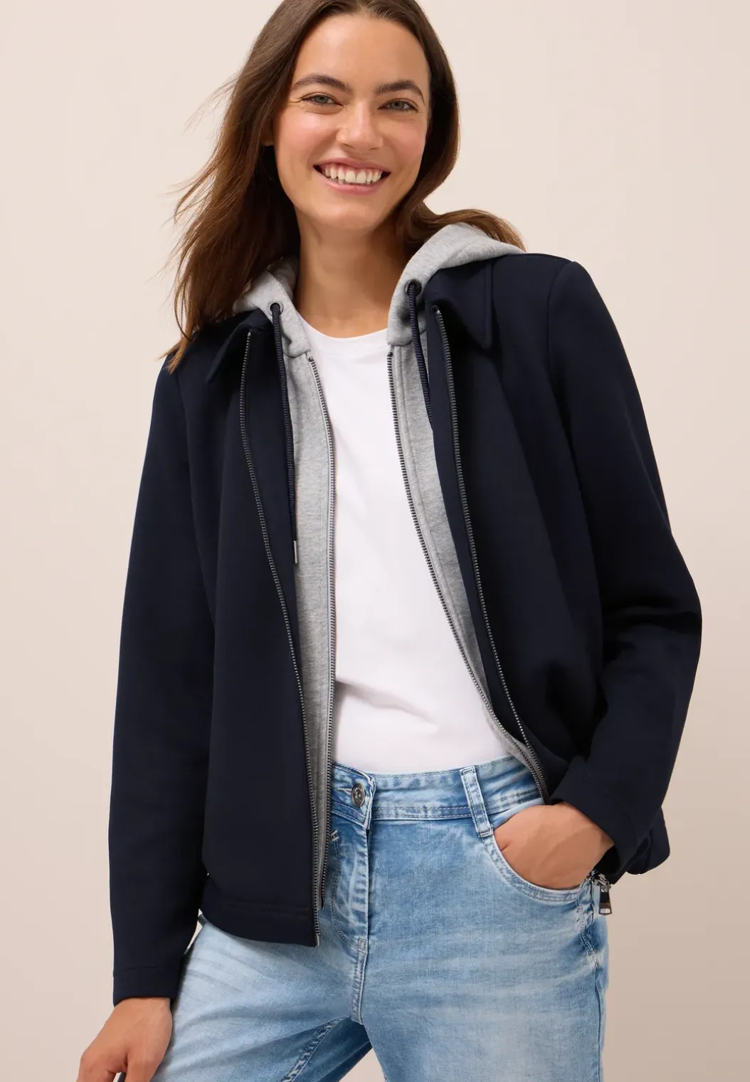 Scuba-jas met sweat-inlay