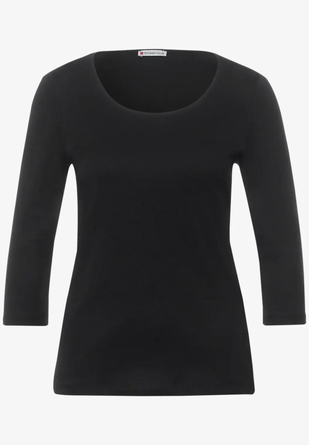 Shirt in effen kleur