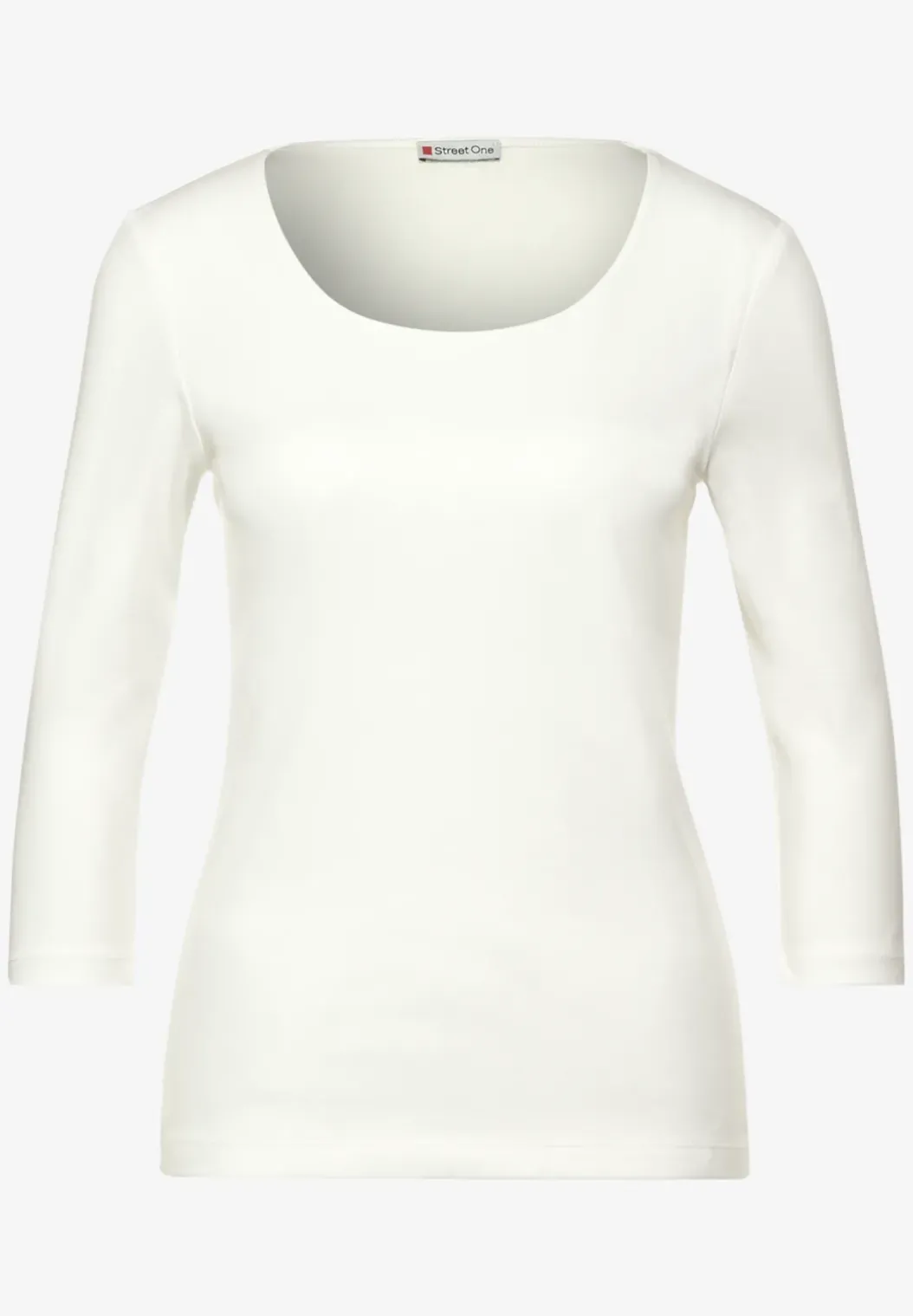 Shirt in effen kleur