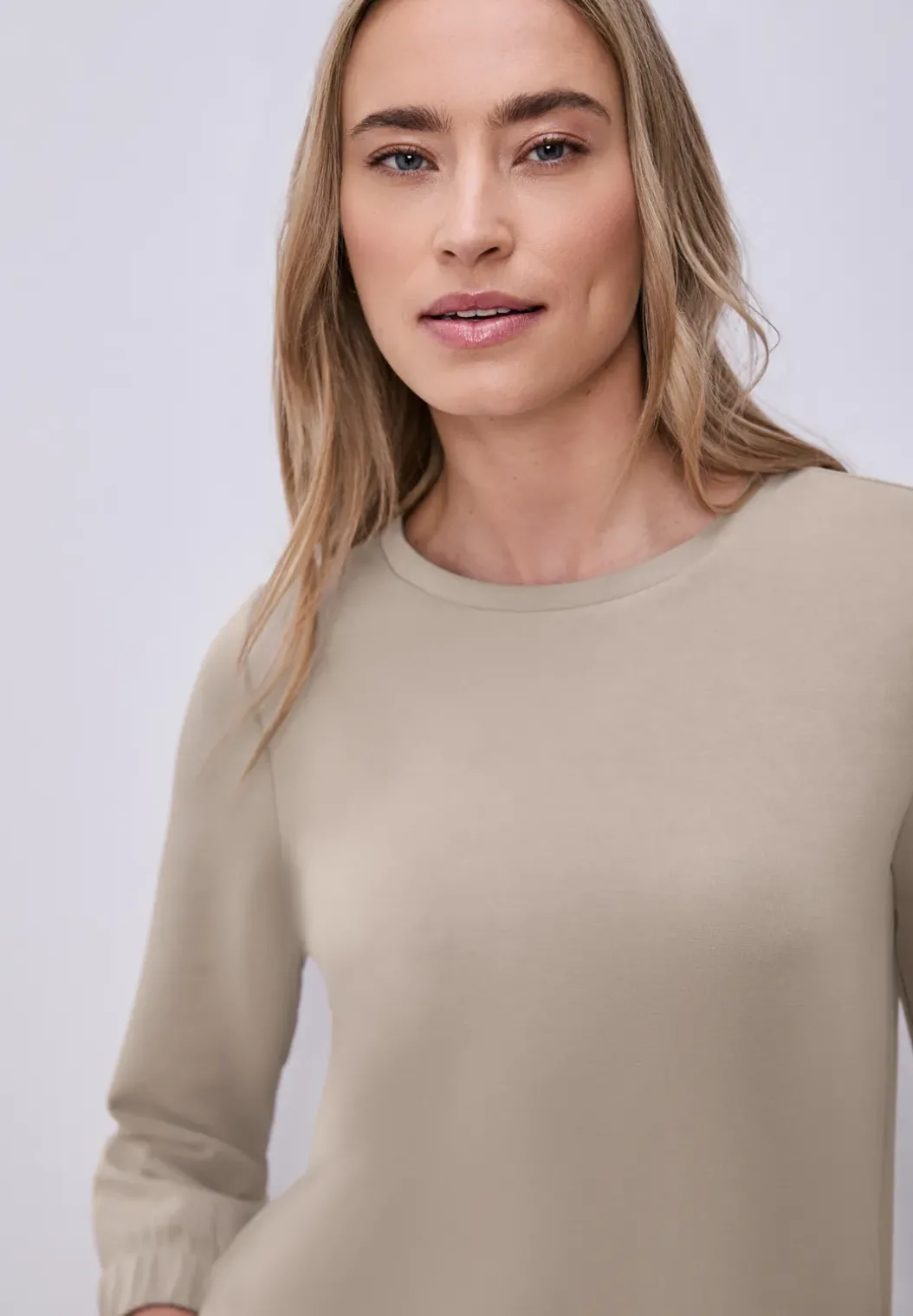 Shirt in effen kleur
