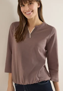 Shirt in effen kleur