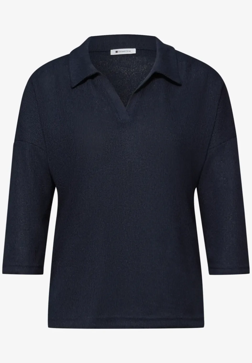 Shirt in effen kleur