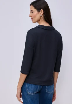 Shirt in effen kleur