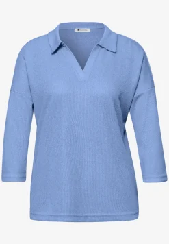 Shirt in effen kleur