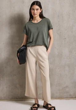 Shirt in linnenlook