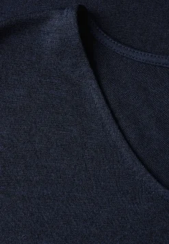 Shirt in linnenlook