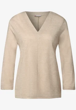 Shirt in linnenlook