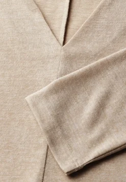 Shirt in linnenlook