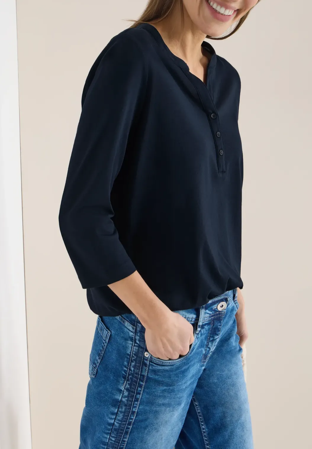 Shirt in tuniekstijl