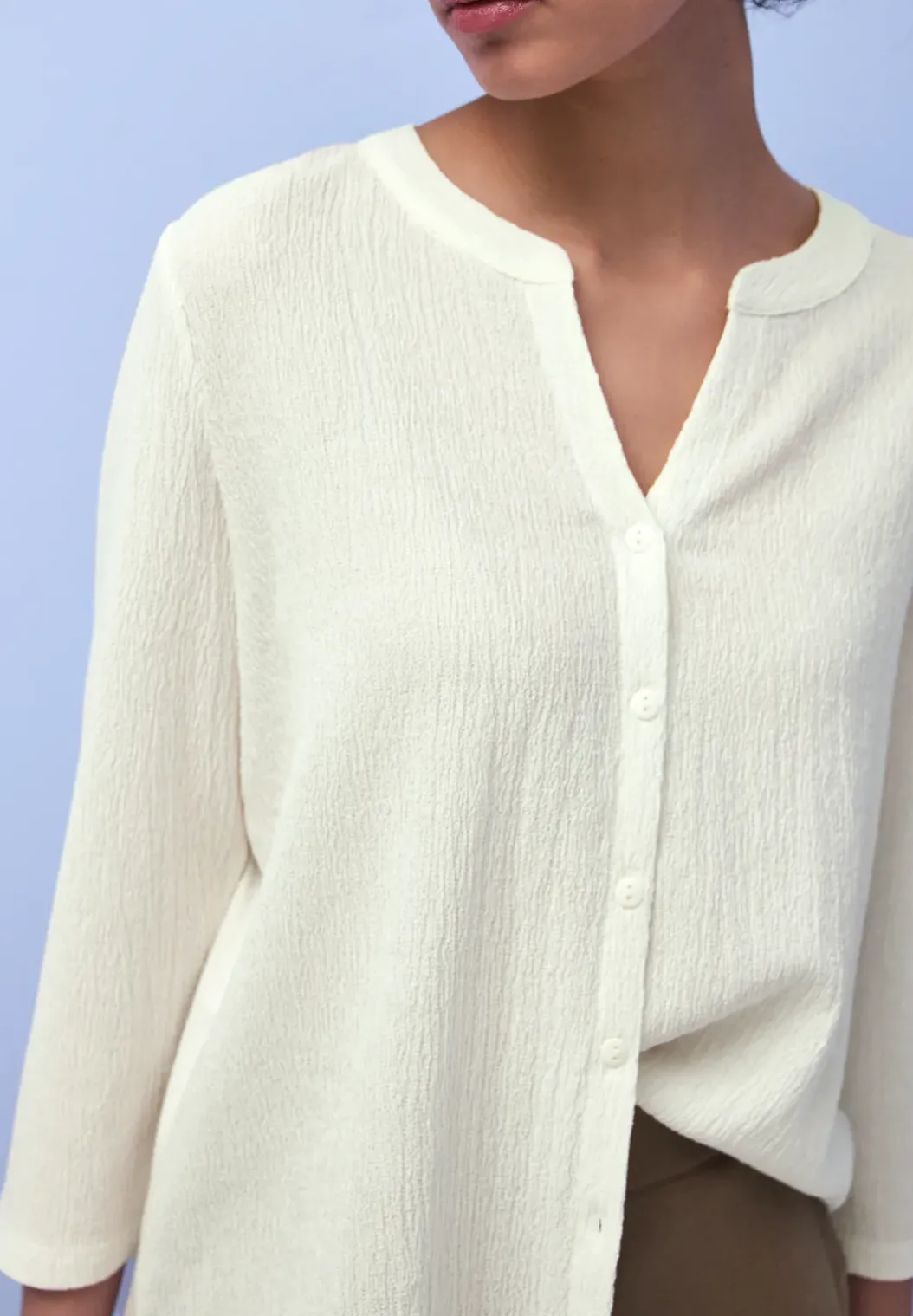 Shirt in tuniekstijl