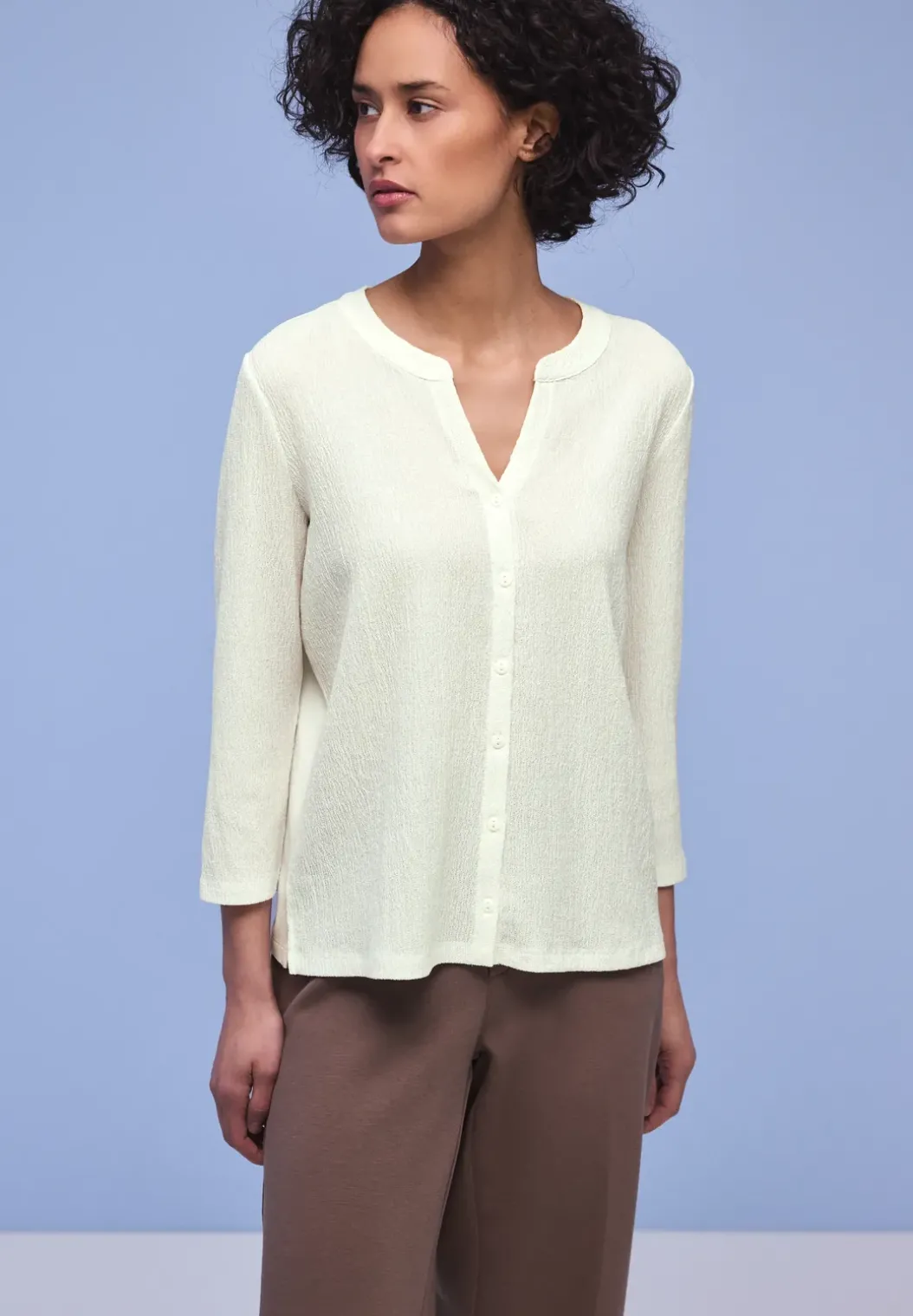 Shirt in tuniekstijl