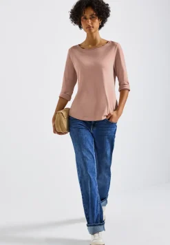 Shirt met 3/4 mouwen