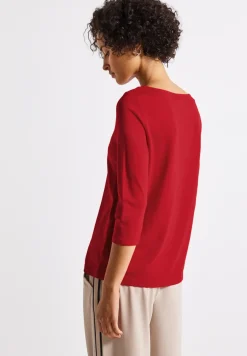 Shirt met boothals