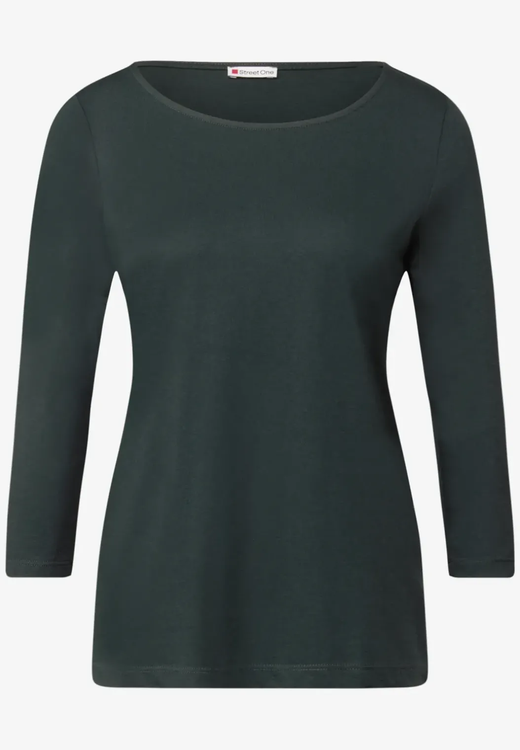Shirt met boothals