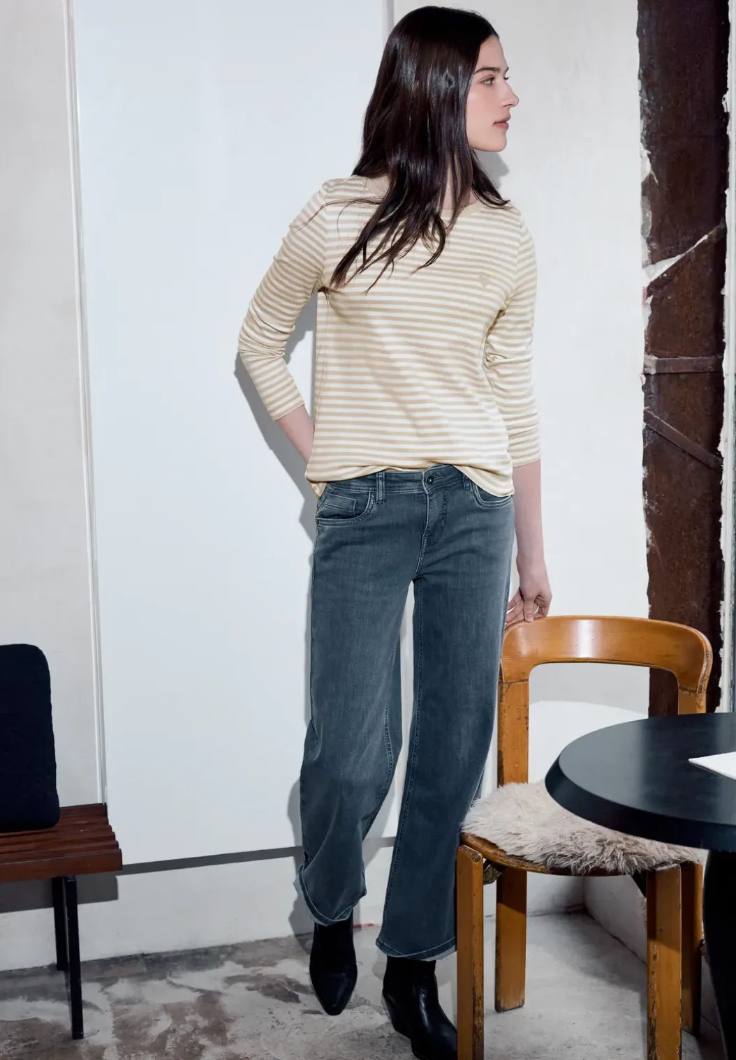 Shirt met borduursel
