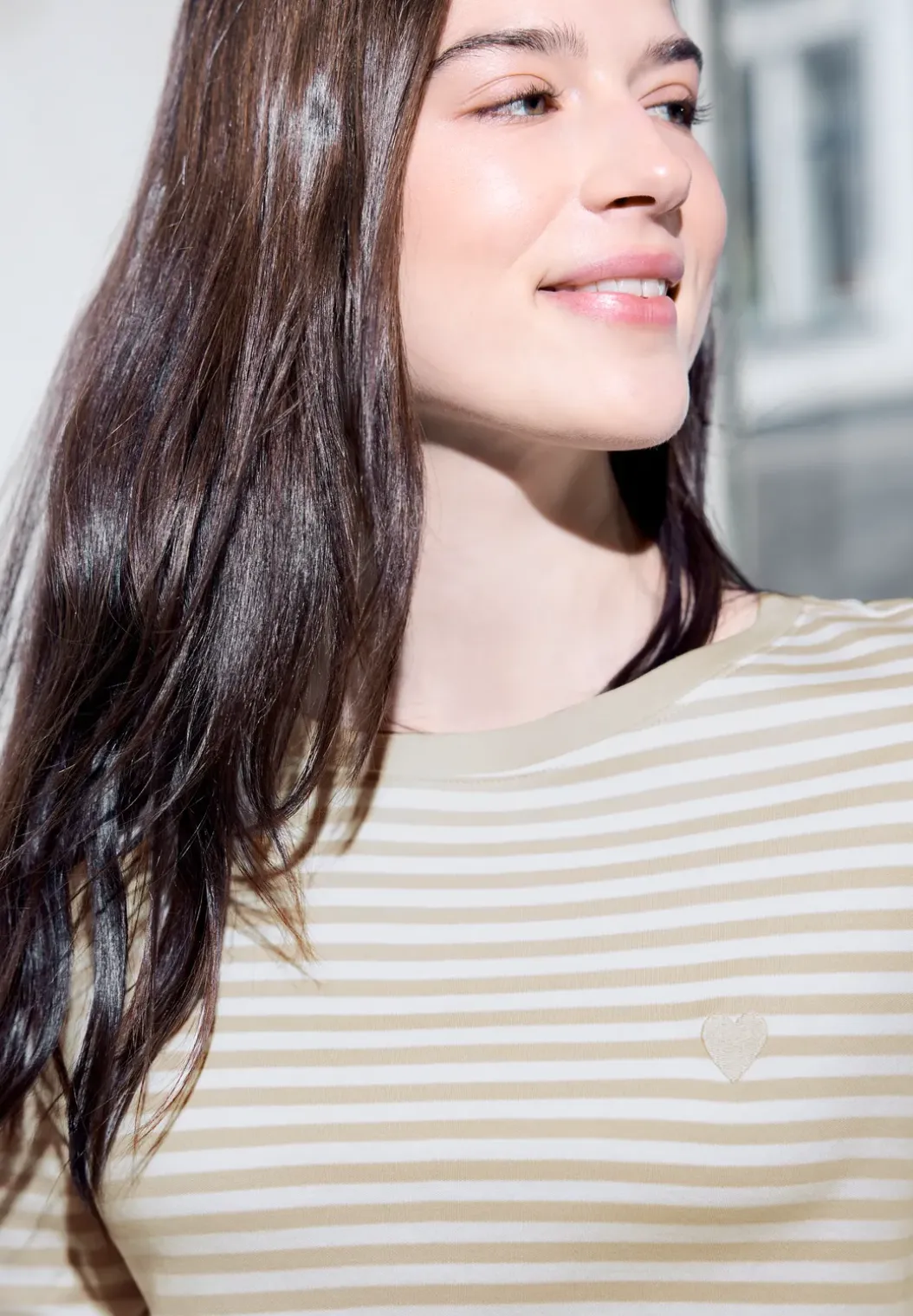 Shirt met borduursel