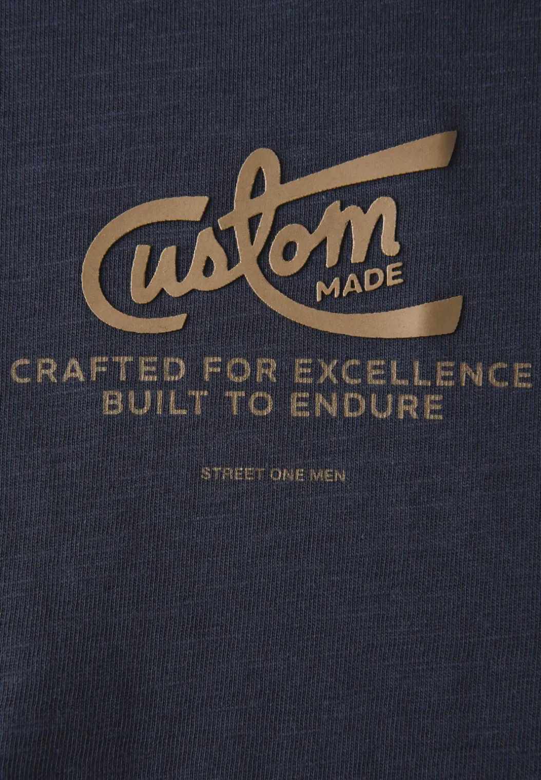 Shirt met borstprint