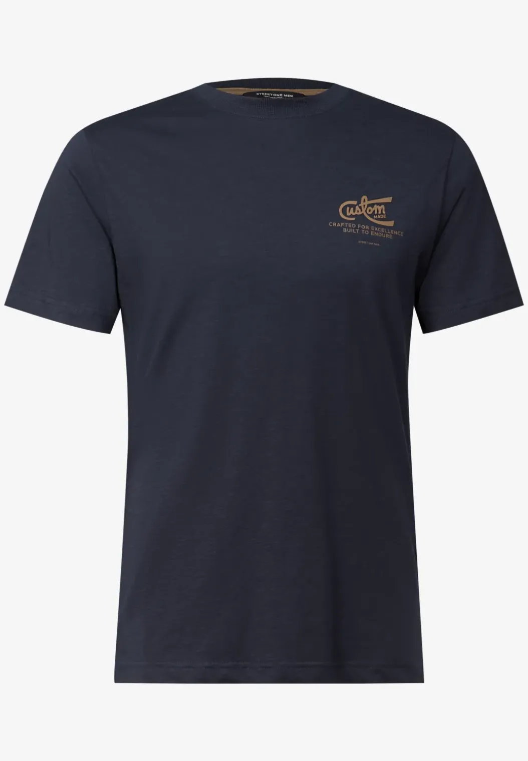Shirt met borstprint