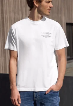 Shirt met borstprint