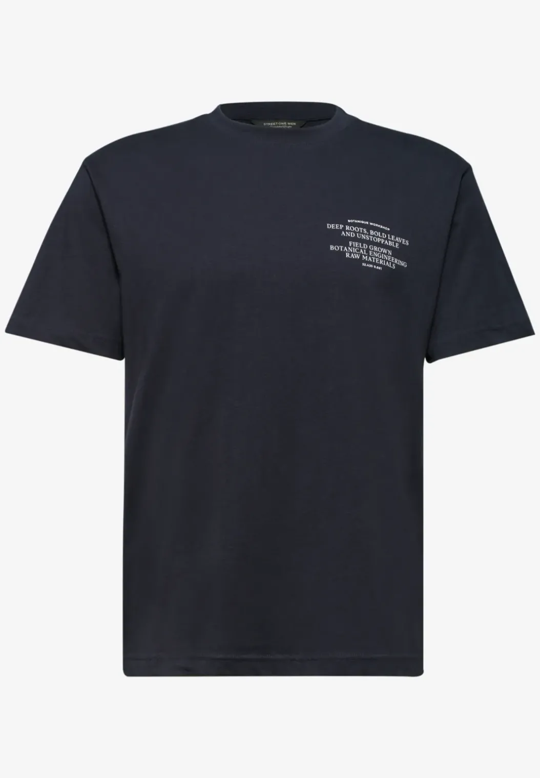 Shirt met borstprint