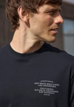 Shirt met borstprint