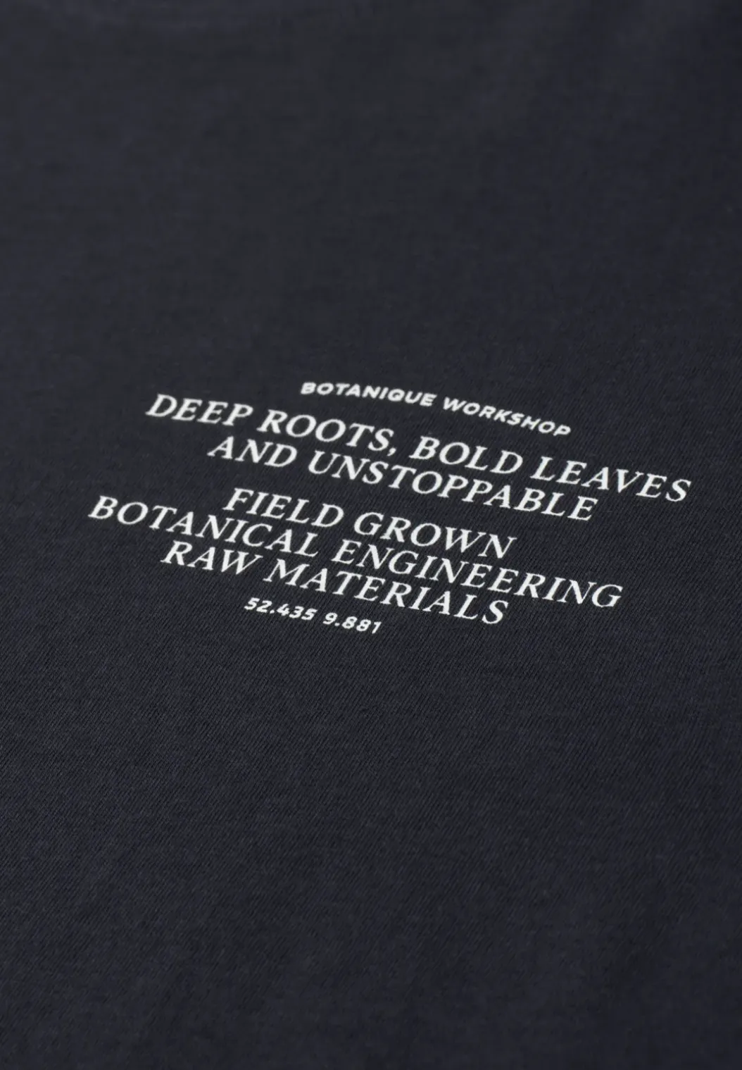 Shirt met borstprint