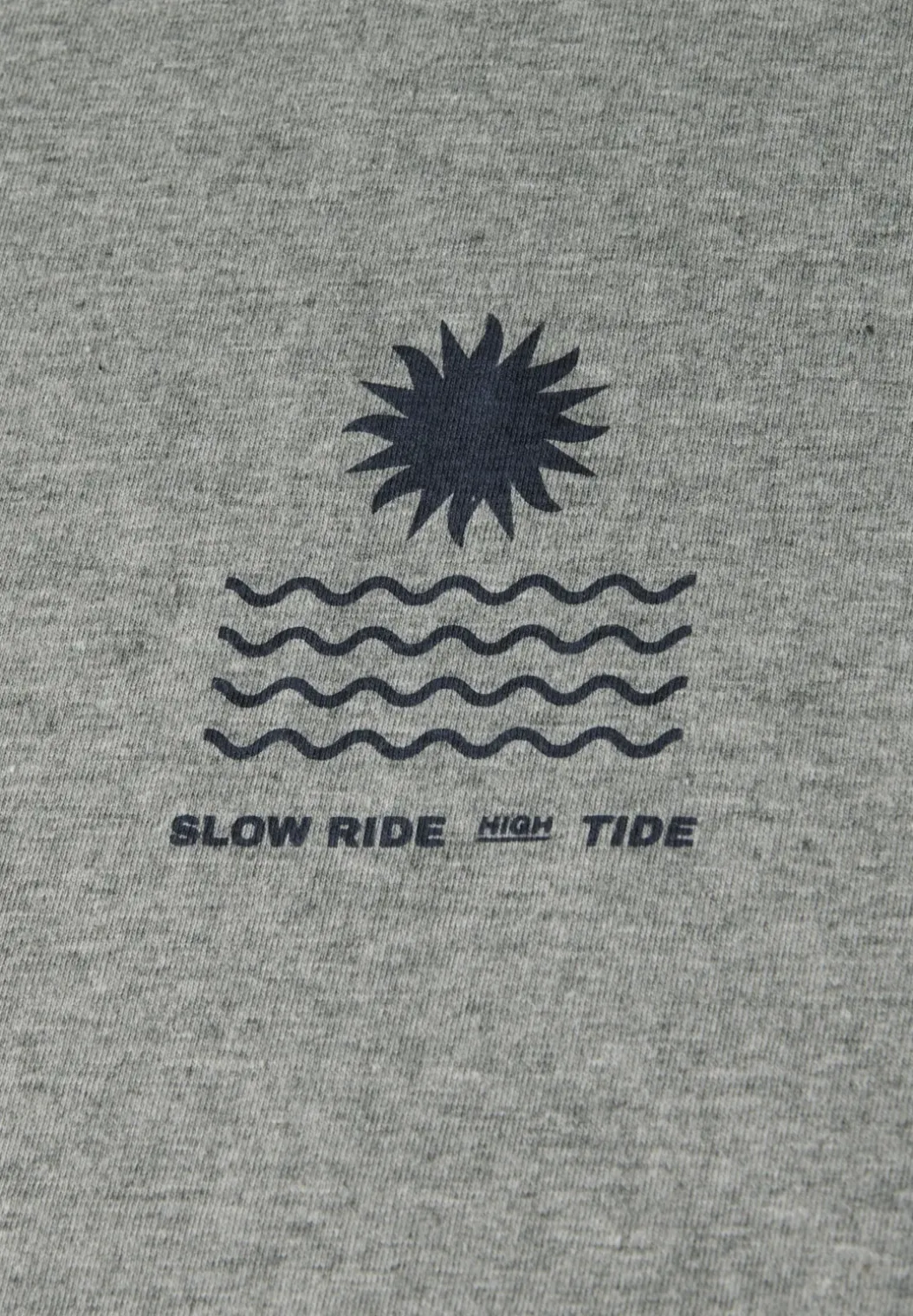 Shirt met borstprint