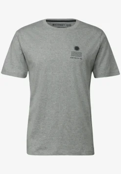 Shirt met borstprint