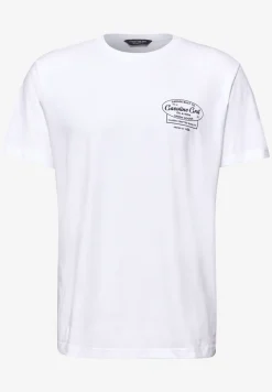Shirt met borstprint