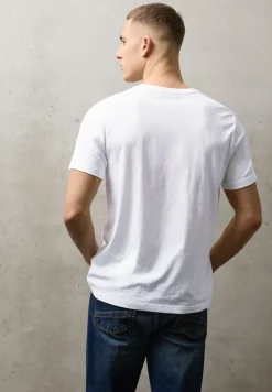 Shirt met borstprint