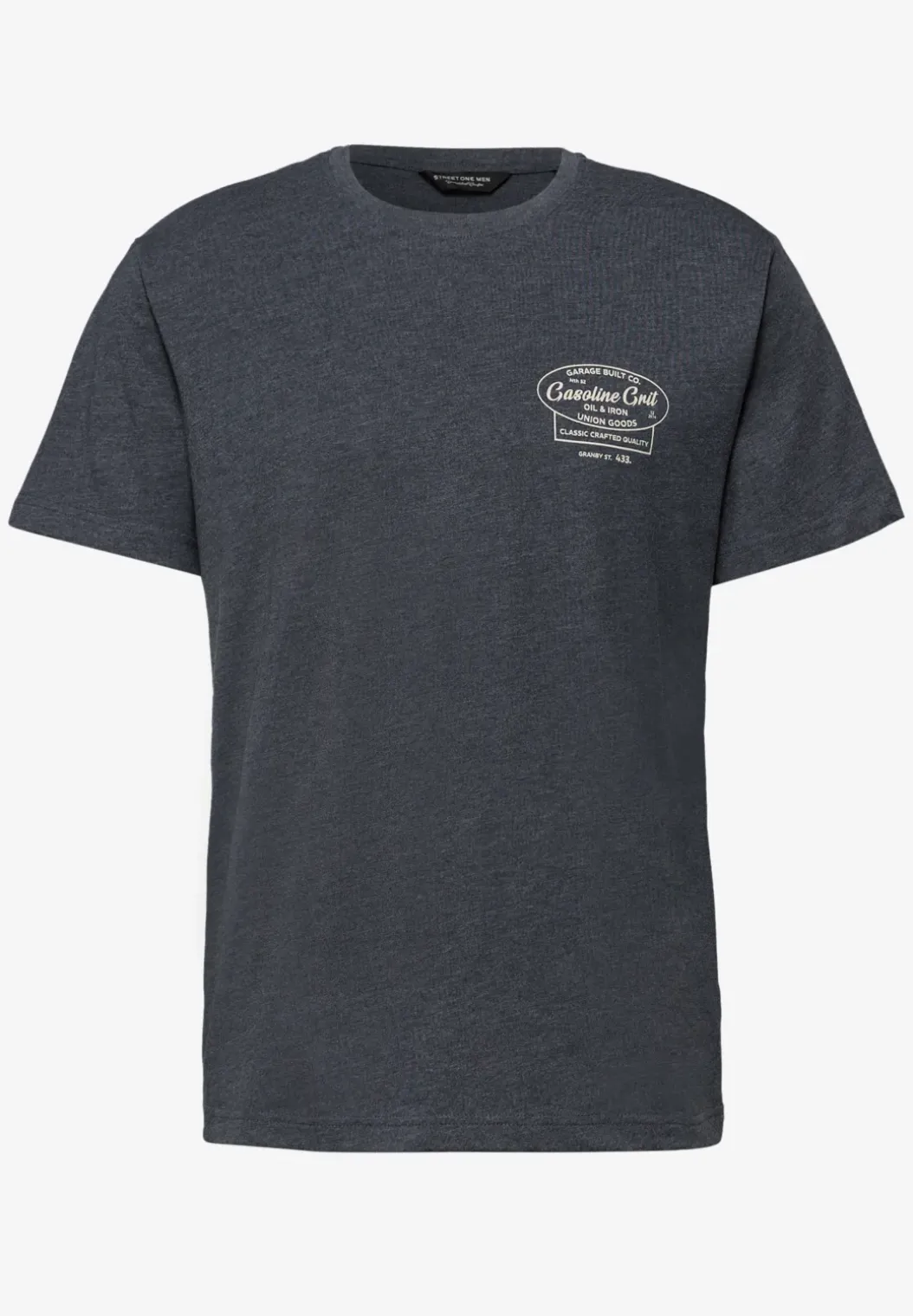 Shirt met borstprint