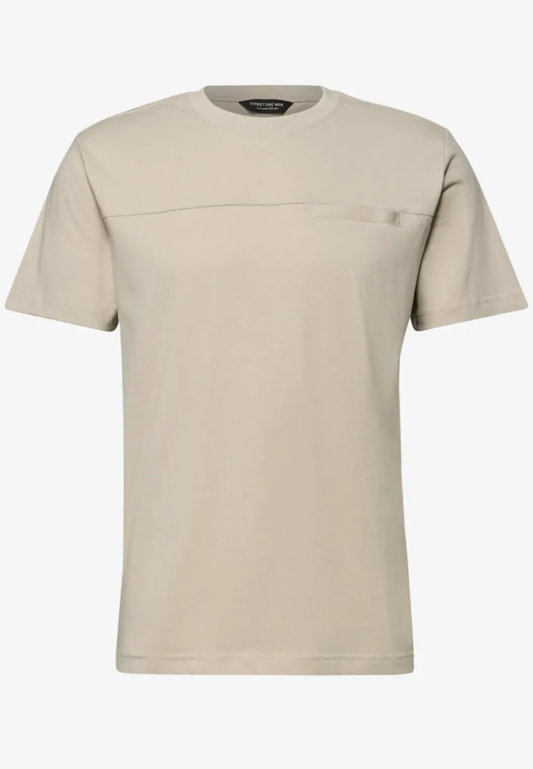 Shirt met borstzak