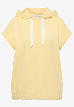 Shirt met capuchon en printdetail